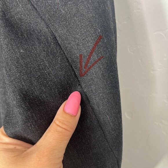 NWT Pendleton 100% Virgin wool Gray Blazer Size 12 pockets NEW workwear office - Picture 9 of 12